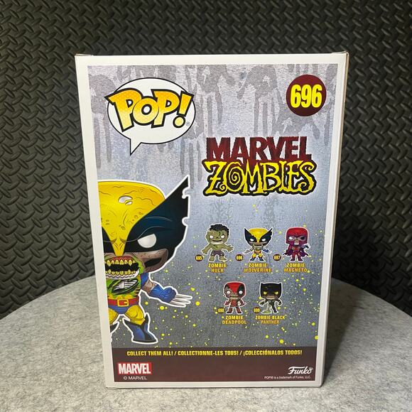 Funko Pop! Zombie Wolverine #696 Walmart Exclusive 10 Inch Jumbo Marvel Zombies - Picture 2 of 5